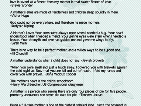 Motherhood Quotes printable from inkhappi.com