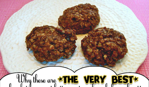 What makes these the very best no-bake cookies! recipe at inkhappi.com