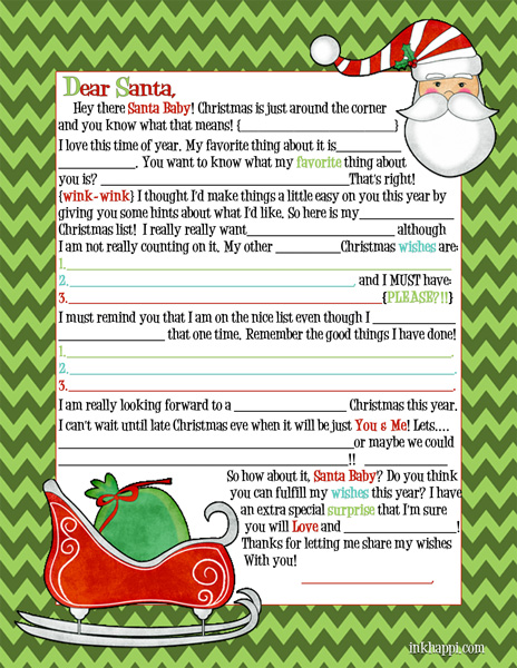 Adult Santa Letters 106