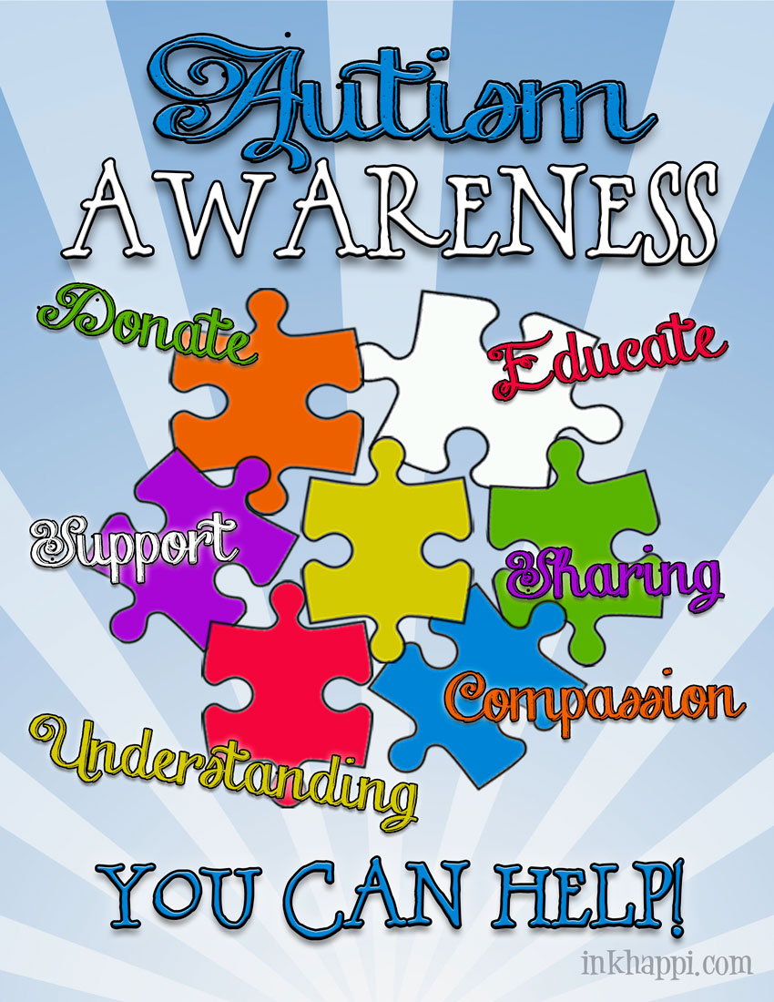 Autism Awareness Month... Supporting a great cause! - inkhappi