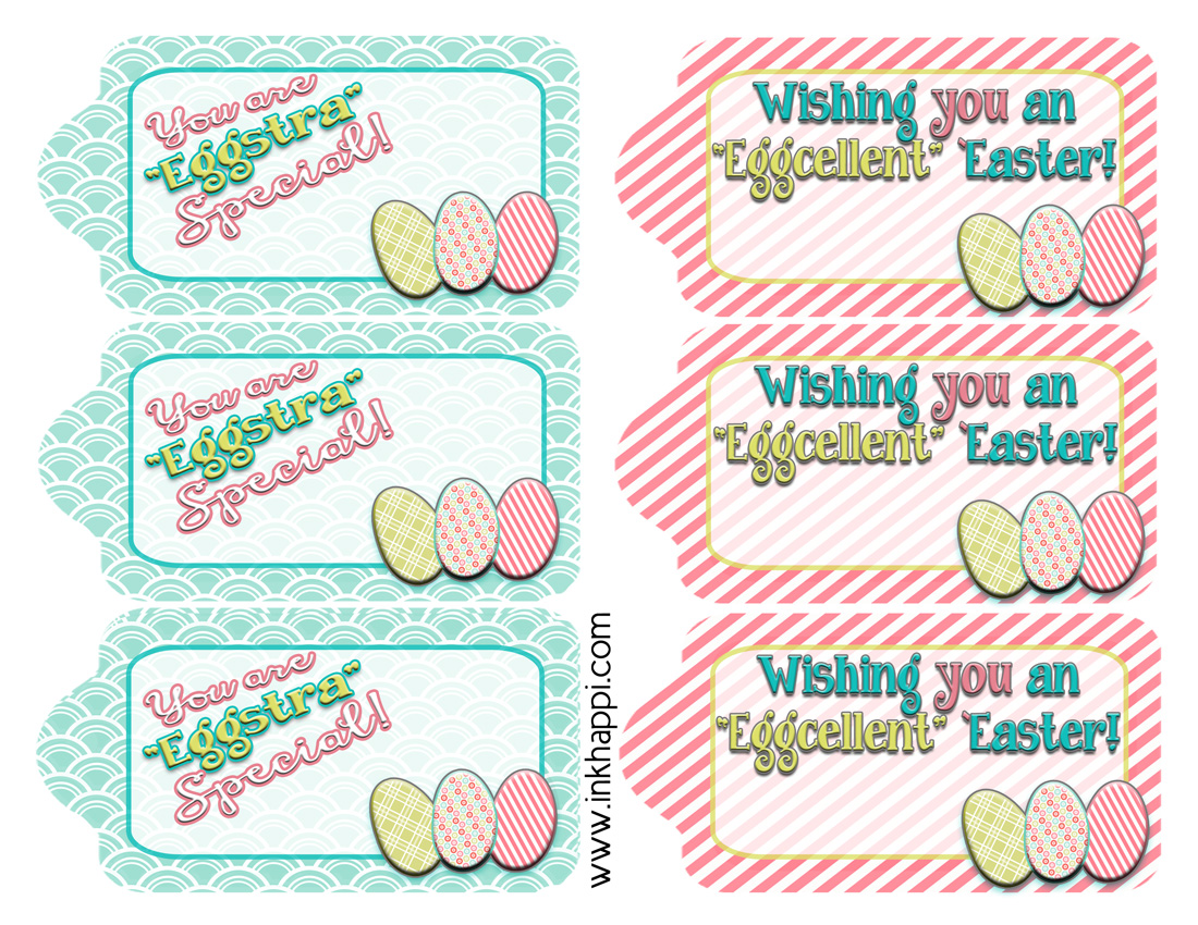 Easter Gift Tags to Help "Wrap it Pretty"! inkhappi
