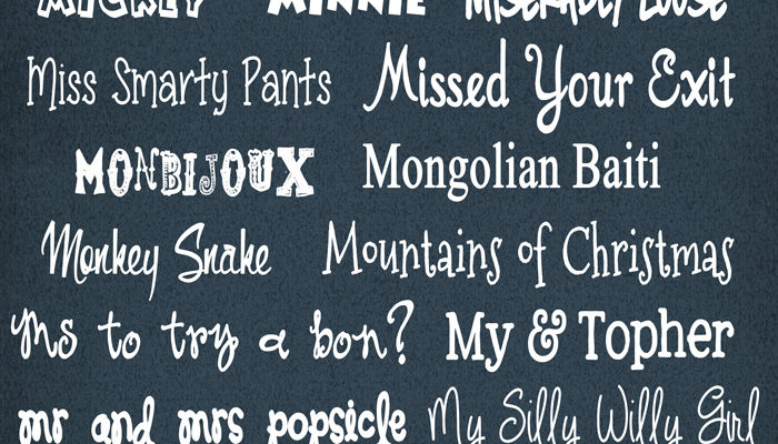 FONTS Archives - Inkhappi