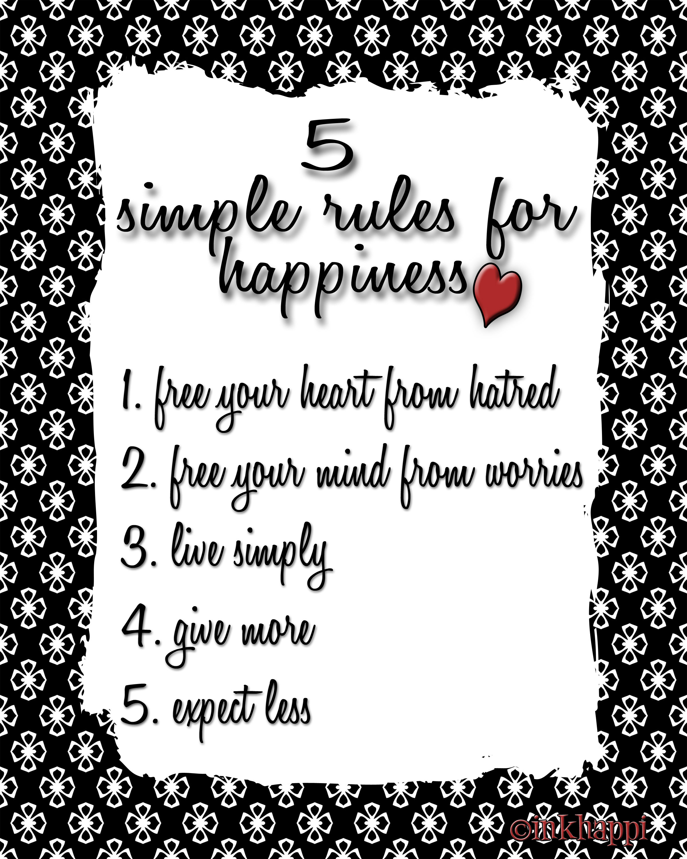 wisdom-simple-rules-for-happiness-inkhappi