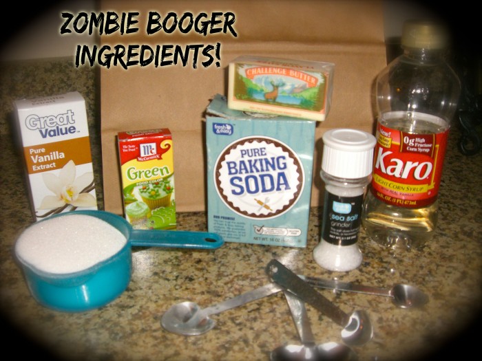 Zombie BOOgers! Something very fun,freaky, delicious, and quick and easy too! Recipe and free printables at inkhappi.com