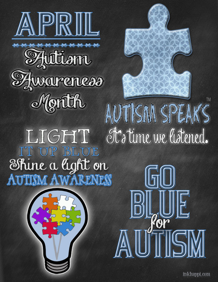 Autism Awareness Month Supporting a great cause inkhappi