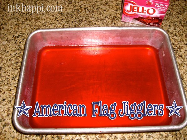 "American Flag Jello Jigglers" recipe at inkhappi.com