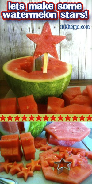 Fun and easy... Giant star on a Popsicle stick! at inkhappi.com