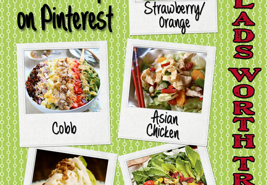 Oh for the LOVE of Salads! Here are 20 of my favorite salads/dressings on Pinterest. YuMmmm