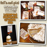 Printable pie tags and some awesome pie recipes !