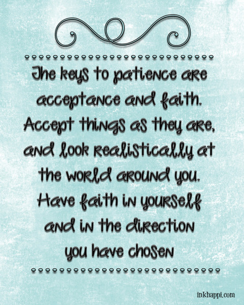 How to be more "Accepting". Quotes and free printables on Acceptance!