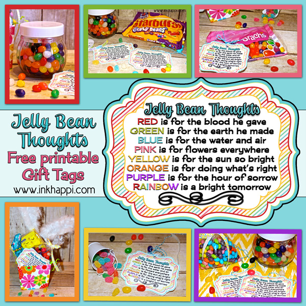 Jelly Bean Thoughts for Easter & Free