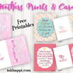 Mother’s Day Printables and Cards to make Mom Smile!