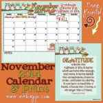 November 2014 Calendar is here!