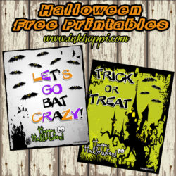 Spooky cute Halloween free printables!