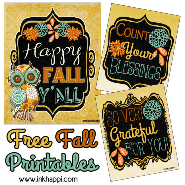 These pretty 8x10 free fall prints would look great framed!