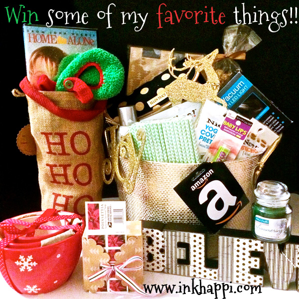 Win some awesome stuff! Christmas wish list giveaway. Runs 12/08/14-12/15/14