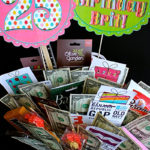 Birthday Gift Basket Idea with Free Printables