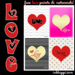 Love Prints and Notecards to express love year-round!