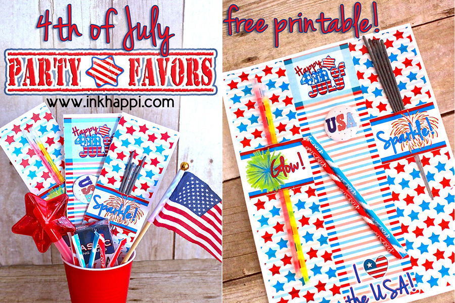 4th of July Party favors... Cheap and easy DIY! - inkhappi