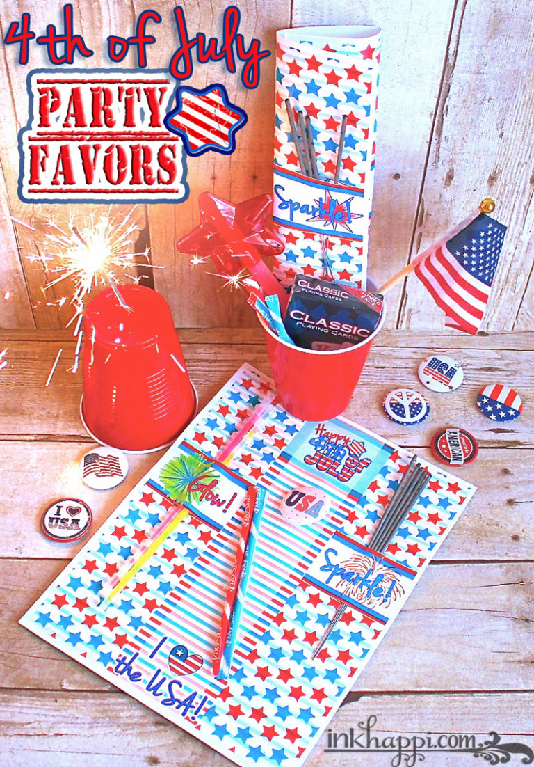 4th of July Party favors... Cheap and easy DIY! - inkhappi