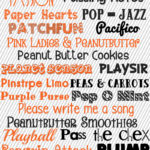 P Fonts… 32 awesome Free font downloads!
