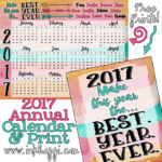 2017 Annual Calendar… Make it the best year ever!