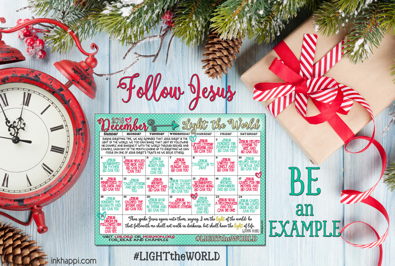 Light The World 25 Ways In 25 Days Tons Of Free Printables Inkhappi