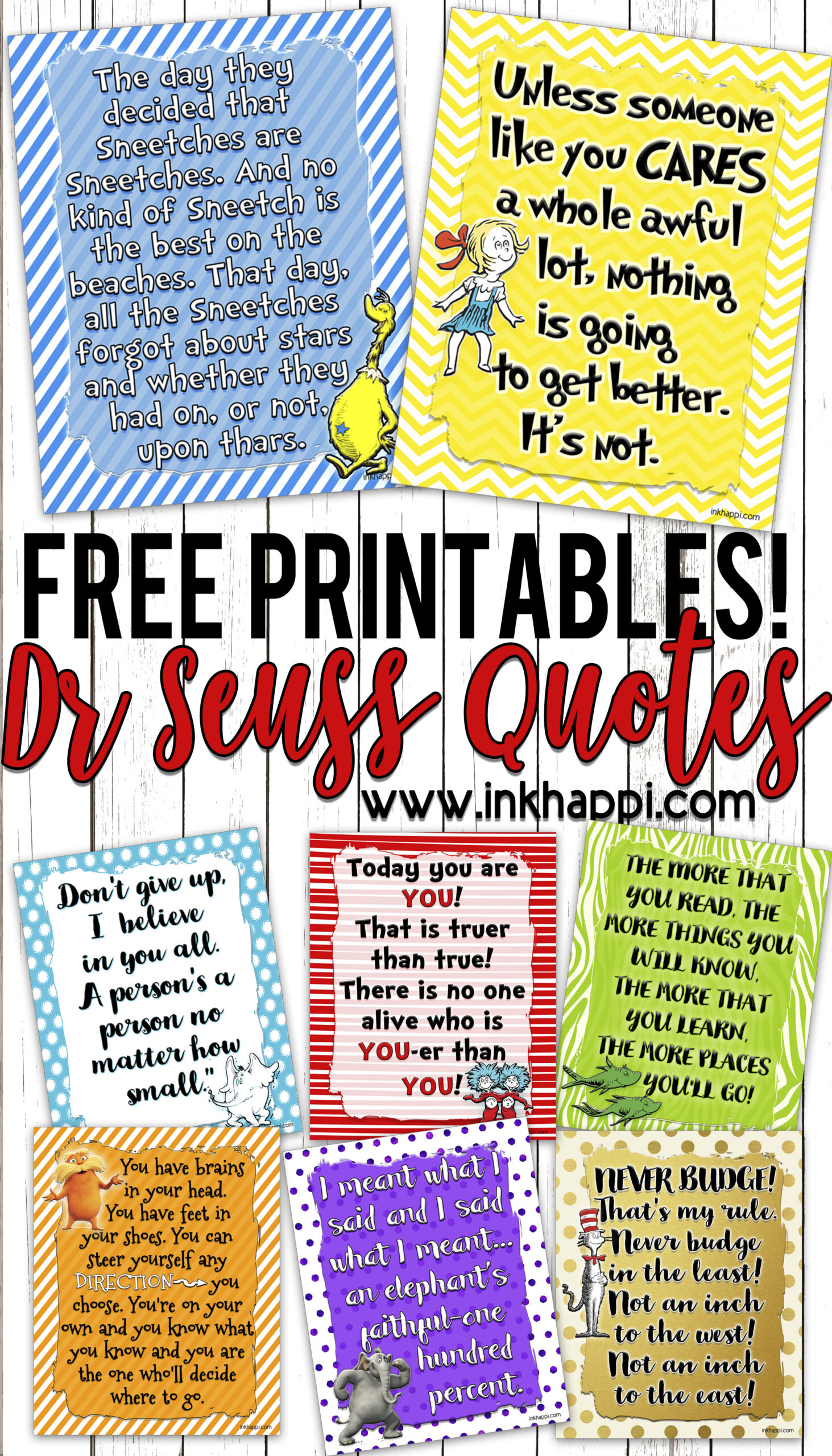 Lets Celebrate A Birthday With These Dr Seuss Printables Inkhappi