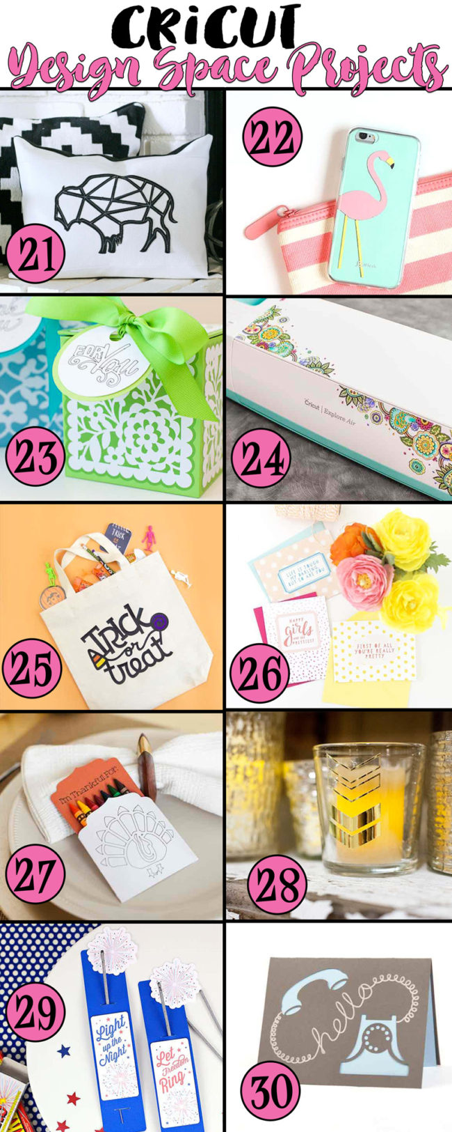 30 Cricut Project Ideas and I'm in love... With a Machine! - inkhappi