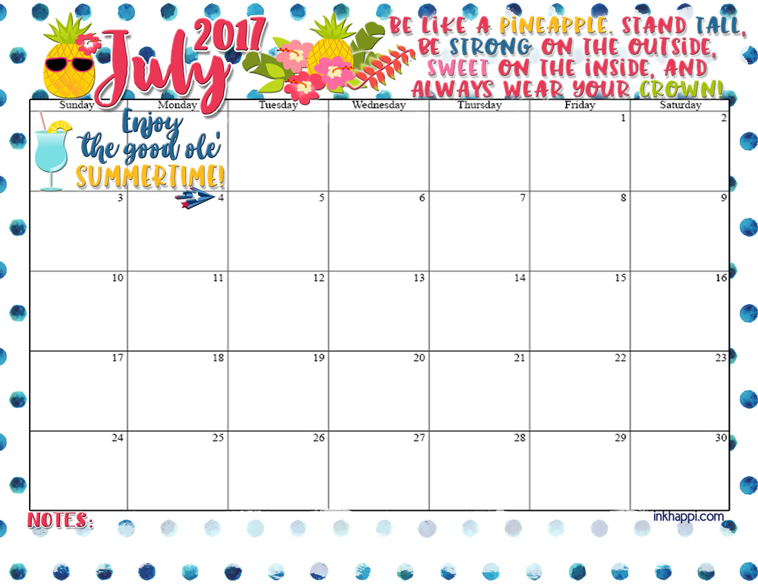 mini calendar printable may june july august 2017