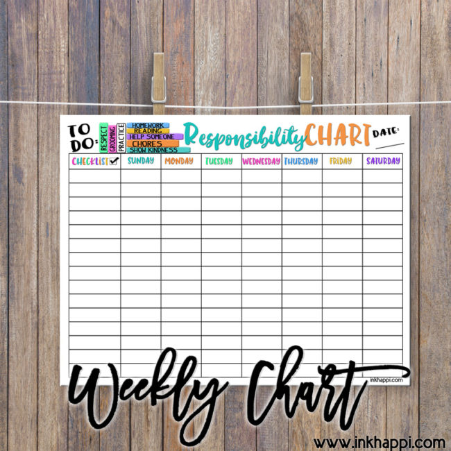 How To Make A Responsibility Chart