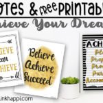 Achieve your Dreams… Plan, Prepare, Proceed, Pursue, Accomplish!