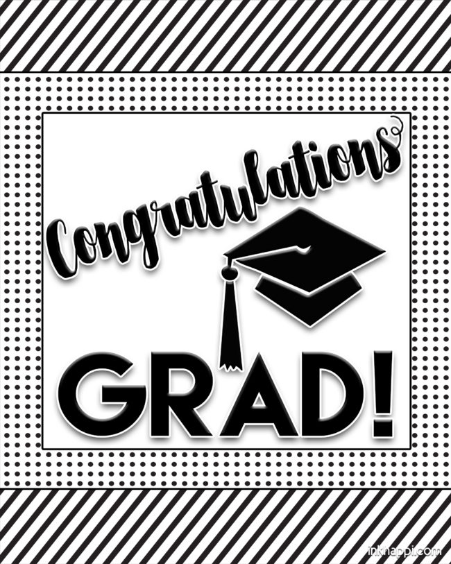 graduation printables and encouraging thoughts for the grad inkhappi