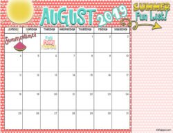 Summer Planning Calendars, Bucket List and Ideas! - inkhappi