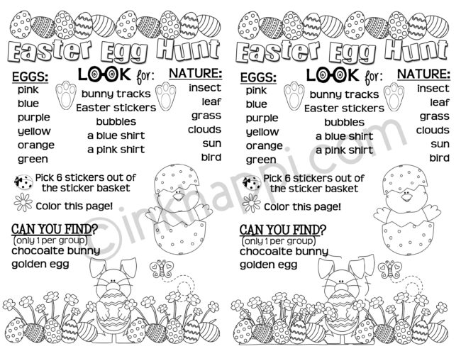 Easter Egg Hunt double copywrite Easter Egg Hunt all planned out for you including free printables! #easteregghunt #freeprintables #easter