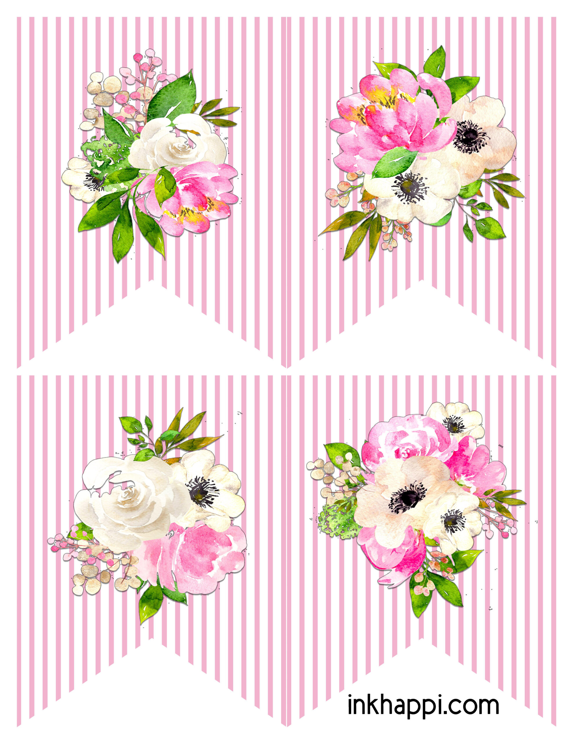 Printable Spring Banner A Z Great Addition To Your Decor Inkhappi