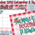 December 2021 Calendar… Make it a December to remember!