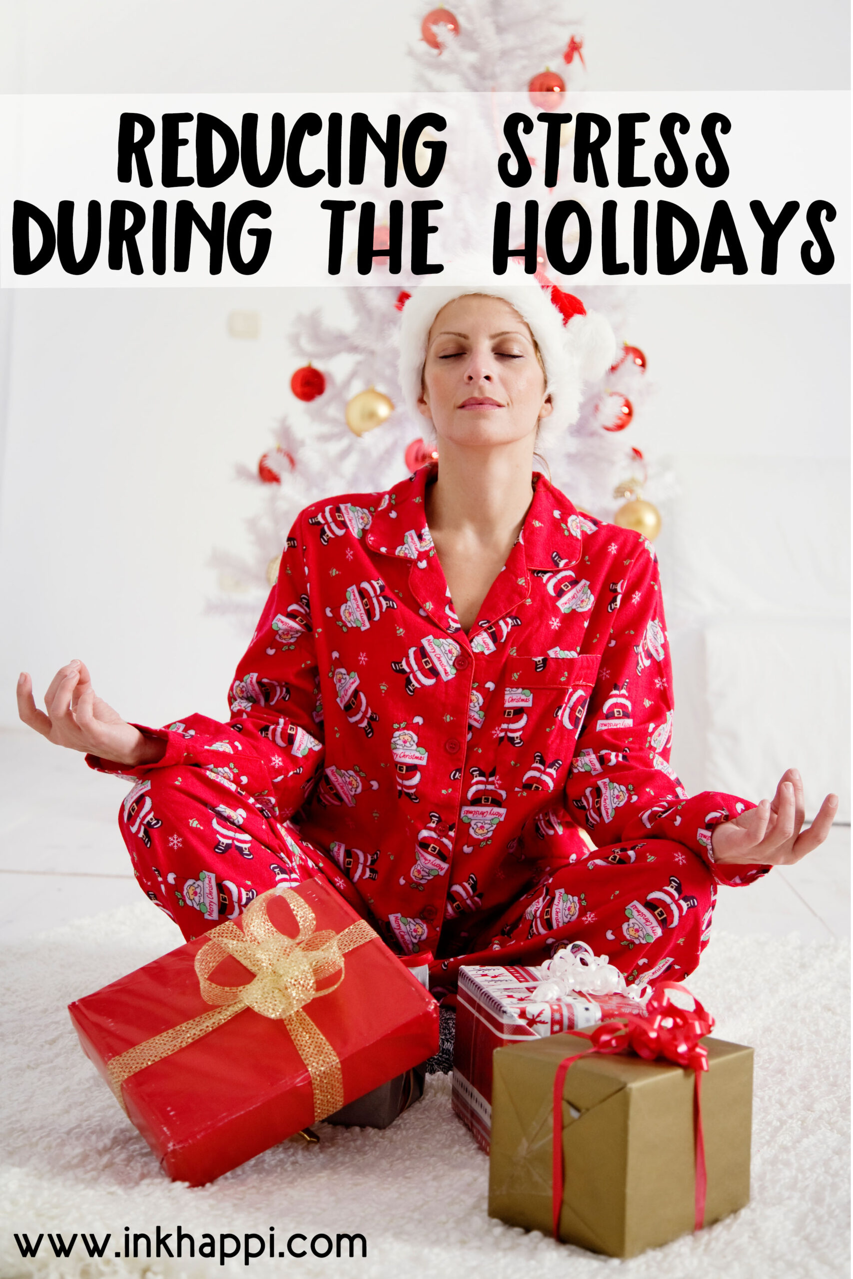 Black & White Holiday Prints And How To Reduce Holiday Stress - Inkhappi